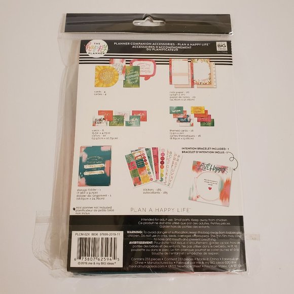 The Happy Planner, Planner Companion Accesories, Planner Accesories, Mini - Picture 3 of 3
